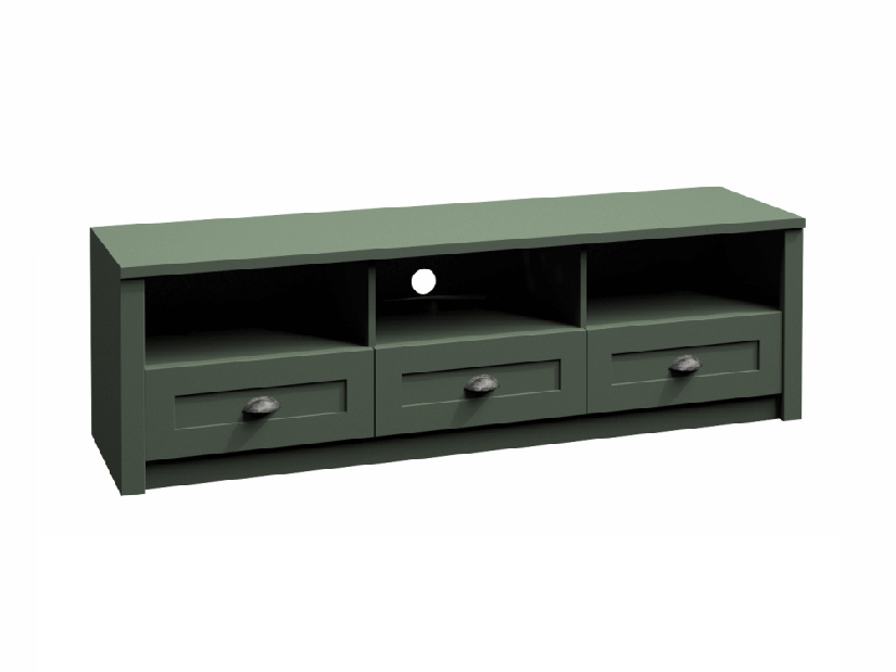 Tv asztal/szekrény Provense (sötétzöld)