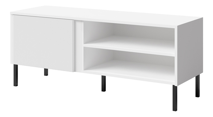 TV asztal/szekrény Munkki 7 (fehér + fekete)