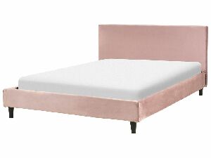 Franciaágy 160 cm FUTTI (ágyráccsal) (rózsaszín)
