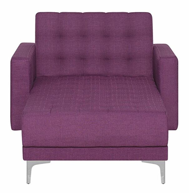 Pihenő fotel ABERLADY (textil) (lila)
