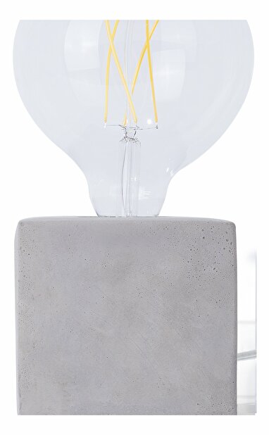 Asztali lámpa Daisy (világosszürke)