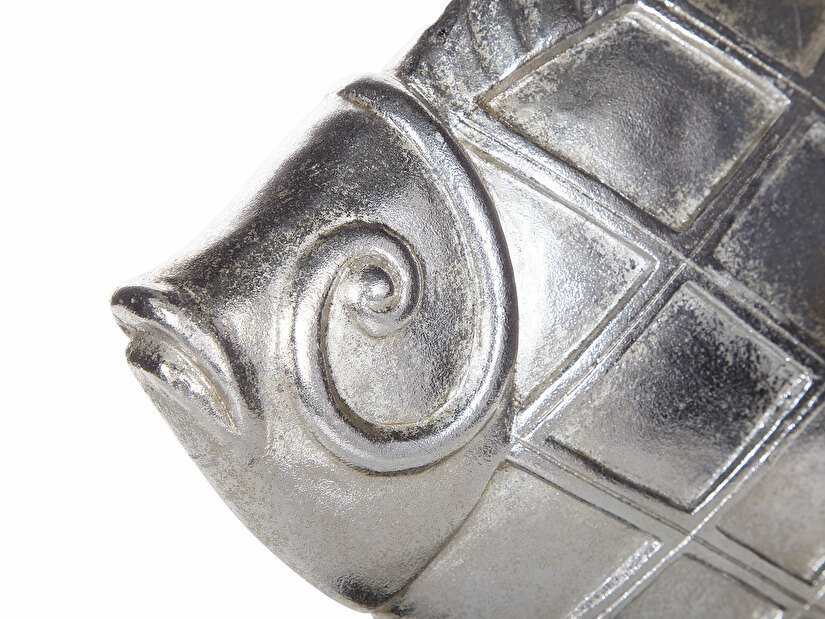 Dekorációs figura AGRINIO 38 cm (kerámia) (ezüst)