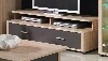TV asztal / szekrény - Fishburn - F5 (sonoma + grafit) 