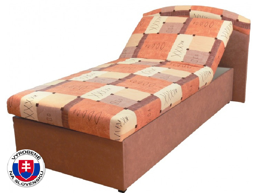 Egyszemélyes ágy (dívány) 90 cm Naida (habszivacs matraccal)