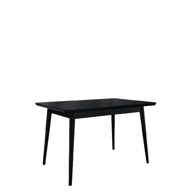 Modern asztal Mirjan Kellan 140x80 (fekete)
