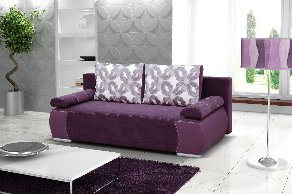 Háromszemélyes kanapé Igeris (lila)