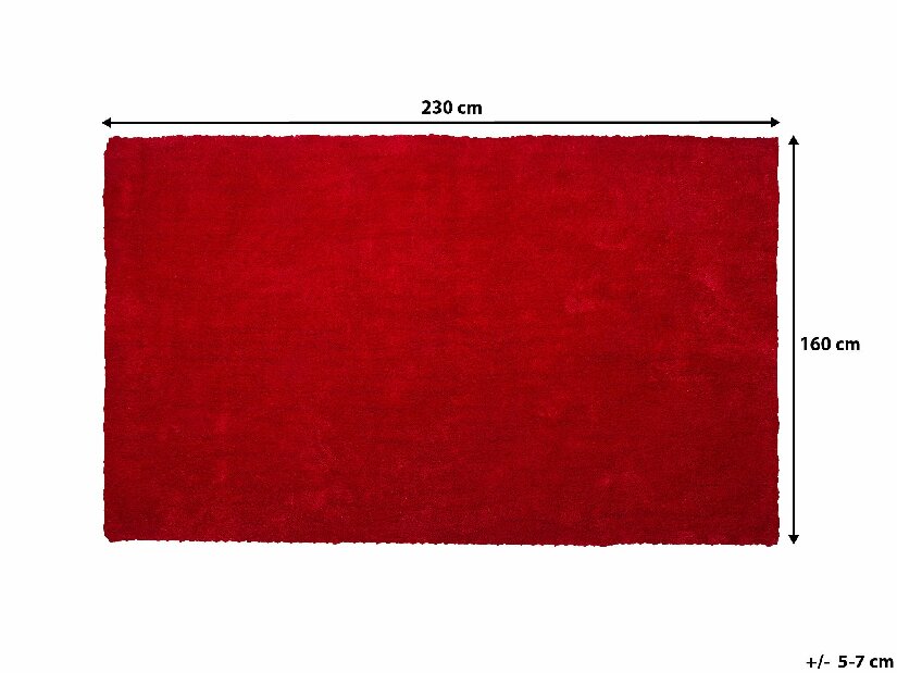 Szőnyeg 230 cm Damte (piros)