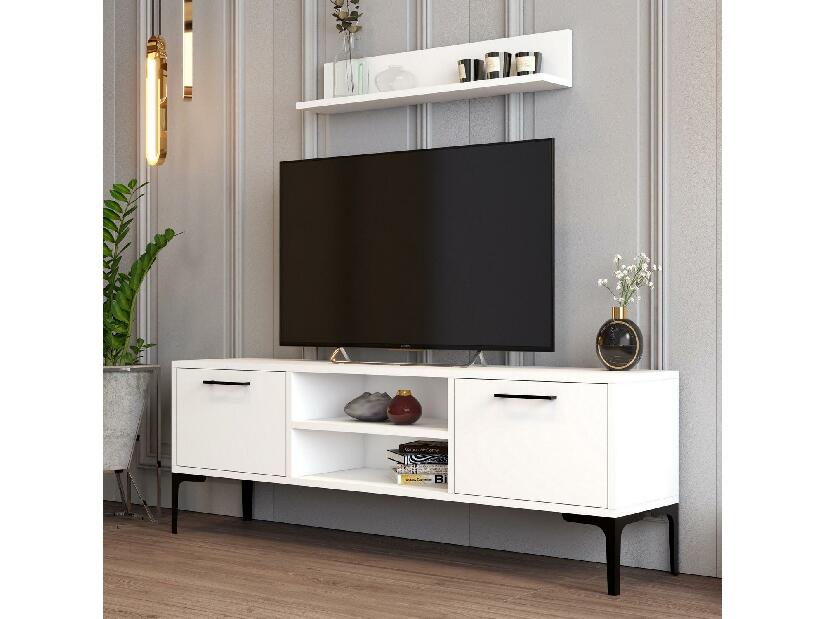 TV asztal/szekrény Rigga (fehér)