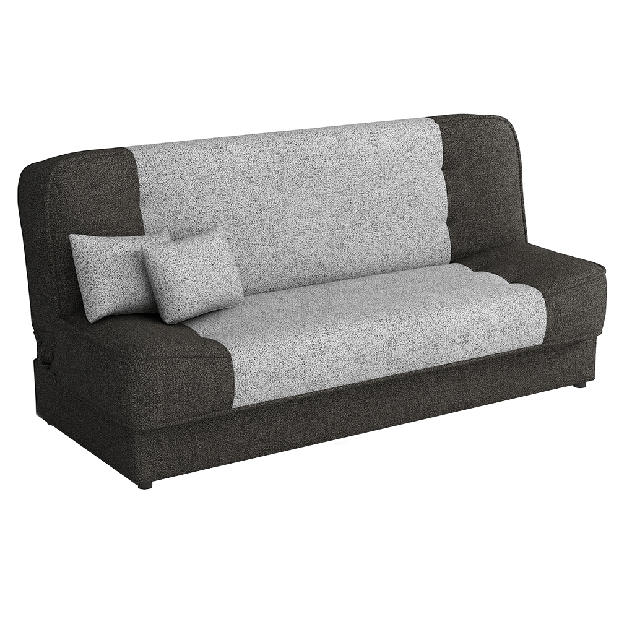 Háromszemélyes kanapé Asora (barna + világosbarna) *kiárusítás