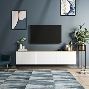 TV asztal/szekrény Neola (fehér) *kiárusítás