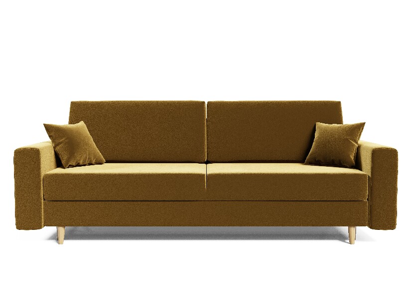 Kétszemélyes kanapé Serene (sárga)