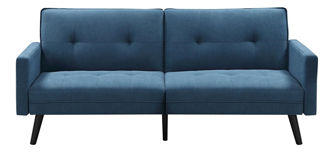 Háromszemélyes kanapé Charis (Zsámoly el) (kék)
