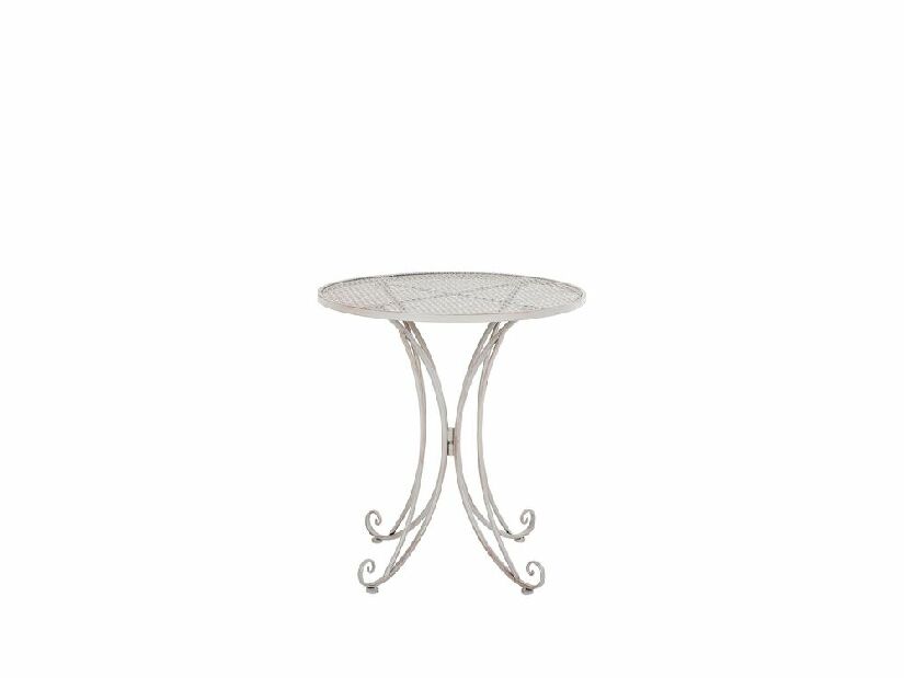 Kerti asztal 71 cm CINQUE (fém) (szürke) (4 személy számára)