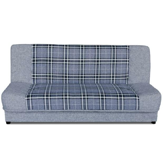 Háromszemélyes kanapé Pale szürke + fehér
