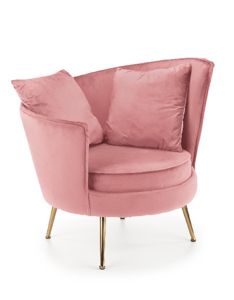 Fotel Almino (rózsaszín)