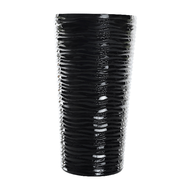 Műanyag virágtartó Krumplex (fekete)