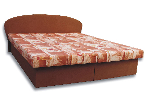 Franciaágy 160 cm Malka 3 (habszivacs matracokkal)