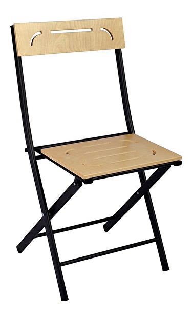 Kerti asztal és szék készlet (3 db.) Bonita (barna + fekete)