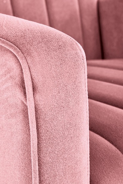 Füles fotel Varelo (rózsaszín)
