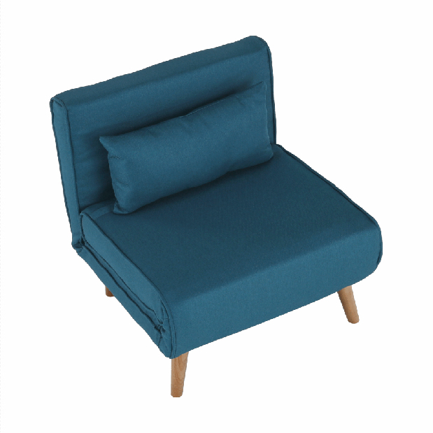Szétnyitható fotel Fara (kék)