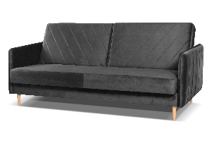 Háromszemélyes kanapé Corro 02 (fekete)