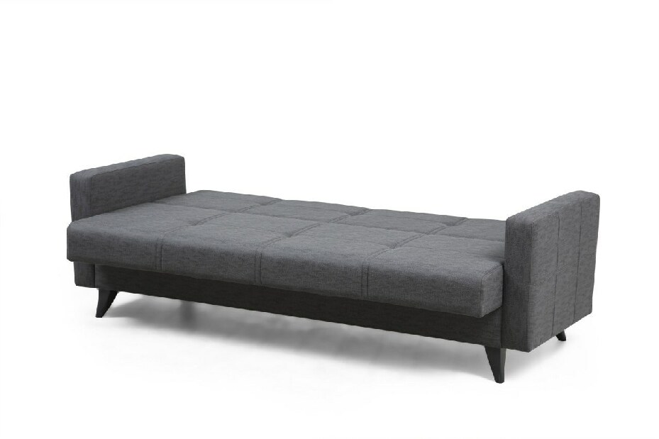Háromszemélyes kanapé Pleione (sötétszürke)