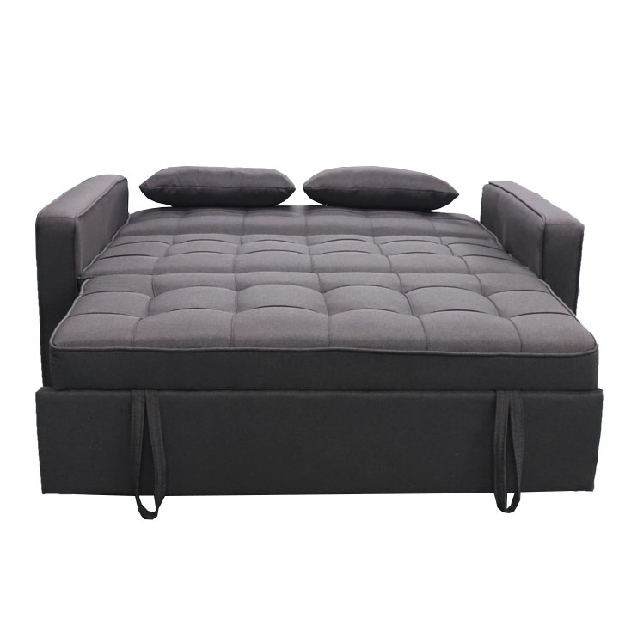 Szétnyitható kanapé Frenka Big Bed (barna)