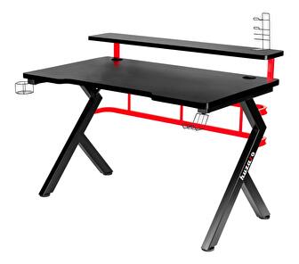 PC asztal Hyperion 5.0 (fekete + piros)