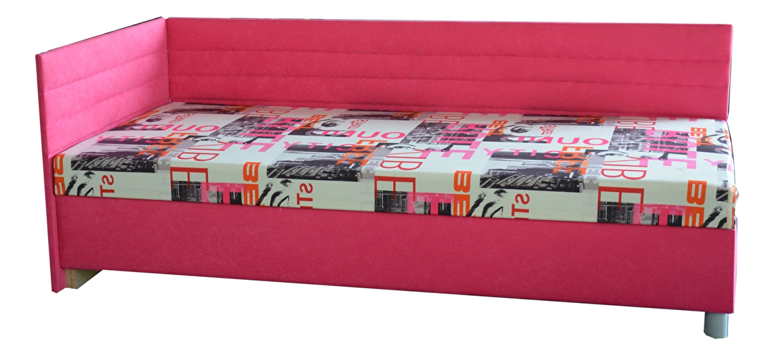 Egyszemélyes ágy (dívány) 90 cm Emil 2 (7 zónás lux matraccal) (B)