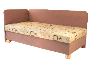 Egyszemélyes ágy (dívány) 80 cm Sarita (habszivacs matraccal) (B)