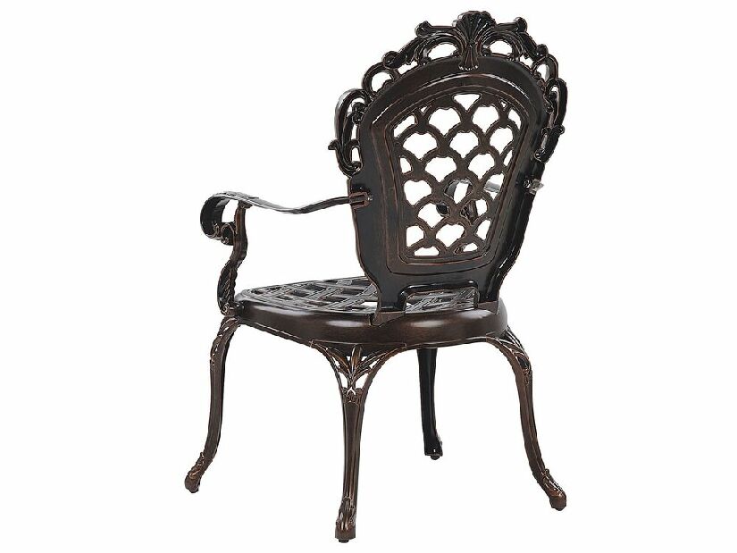 Kerti szék szett 2db LIZZI (alumínium) (barna)
