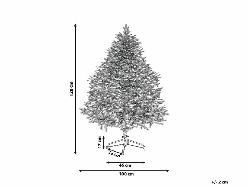 Karácsonyfa 120 cm Fergus (rózsaszín)