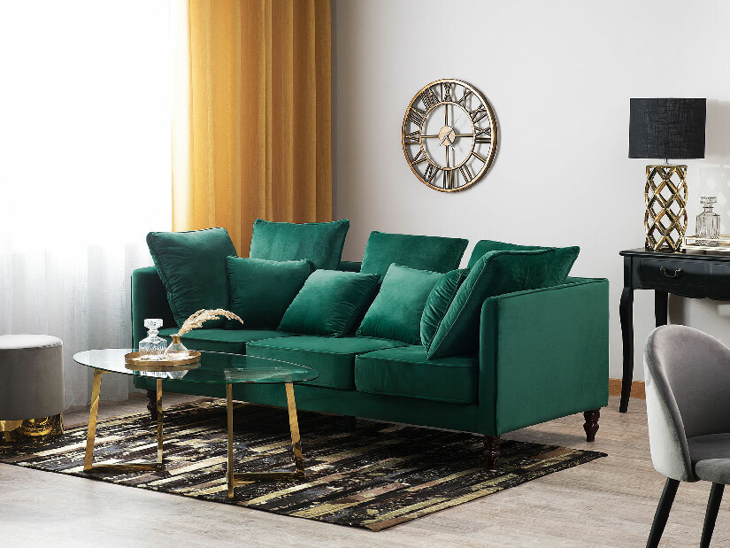 Háromszemélyes kanapé Fagernes (zöld)