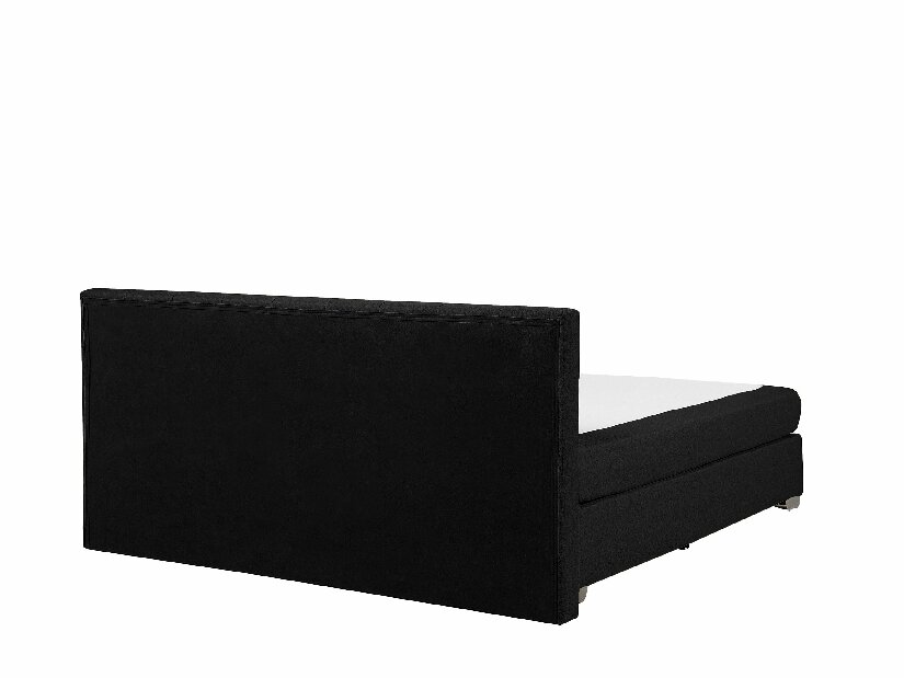 Franciaágy Boxspring 180 cm ADIR (matracokkal) (fekete)