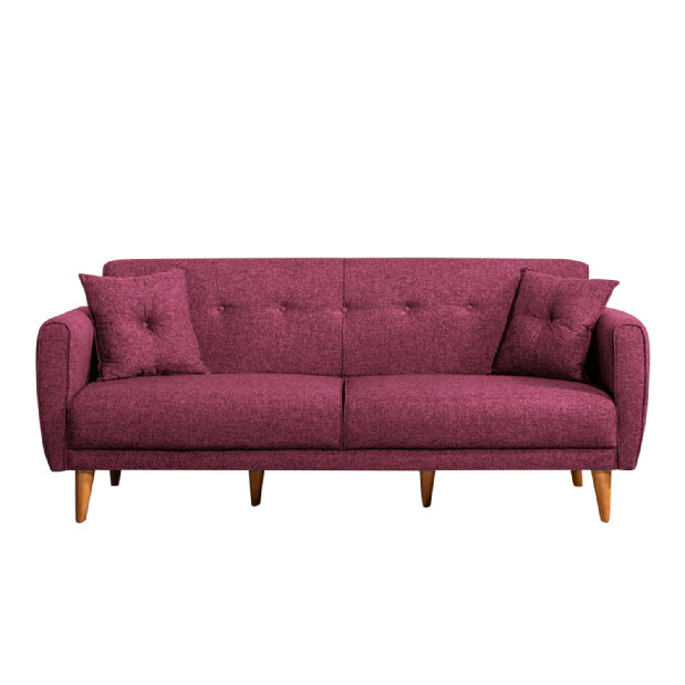 Háromszemélyes kanapé Amelia (piros)