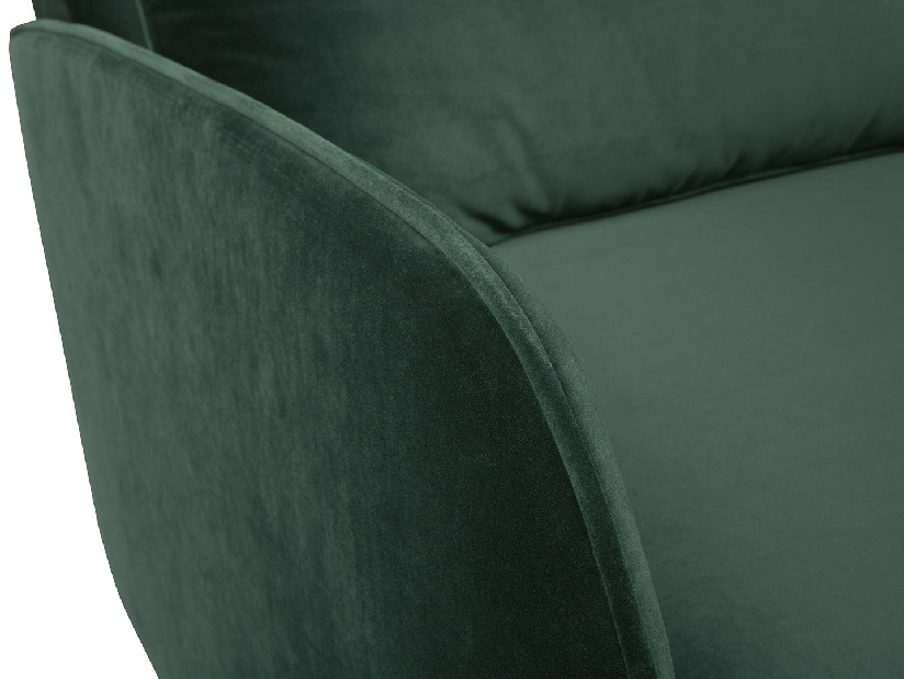 Háromszemélyes kanapé Lajona Lux 3DL (sötétzöld)