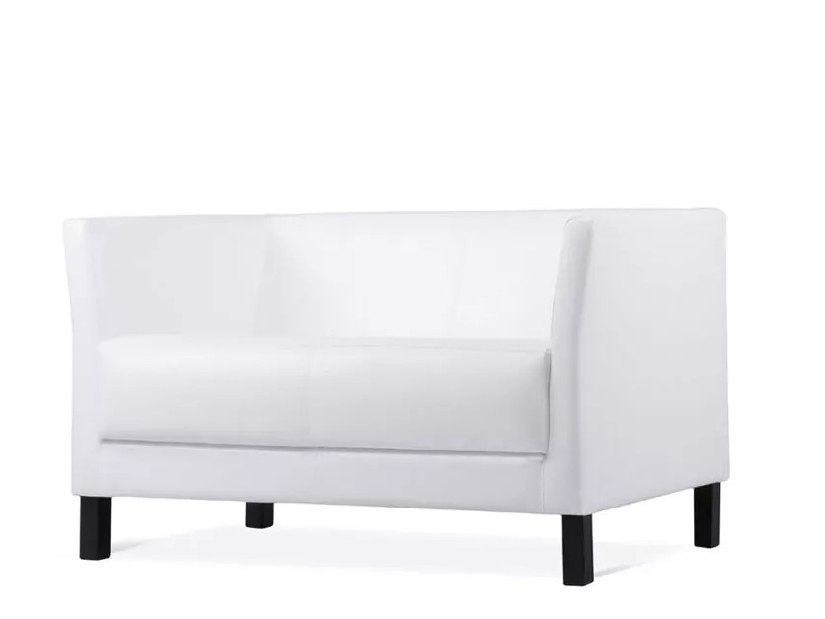 Kétszemélyes kanapé Elidin (fehér) *bazár