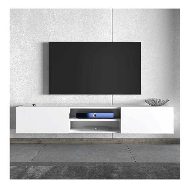 TV asztal/szekrény Telea (fehér)