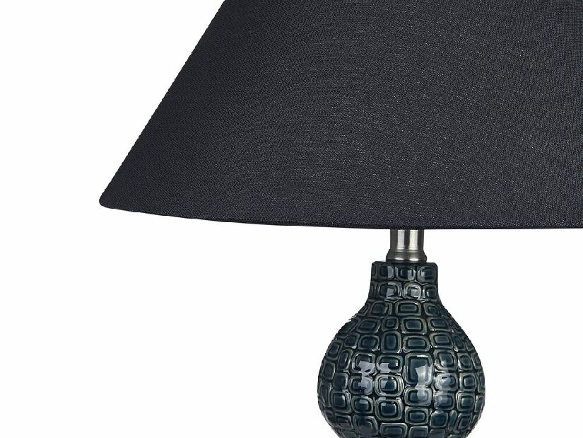 Asztali lámpa Matza (kék + fekete)