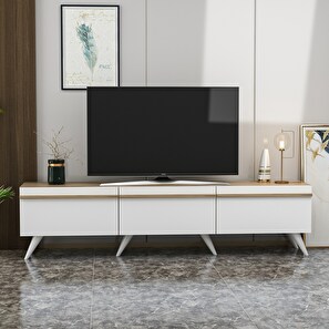 TV asztal/szekrény Valika (fehér)