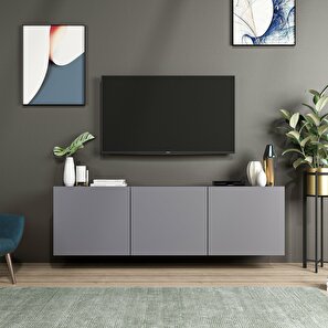 TV asztal/szekrény Whity (antracit)