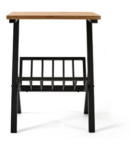 Kézi asztal Kivi (fekete)