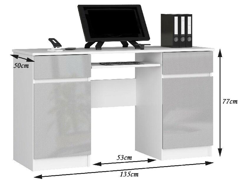 PC asztal Bahadur (fémes fényű)