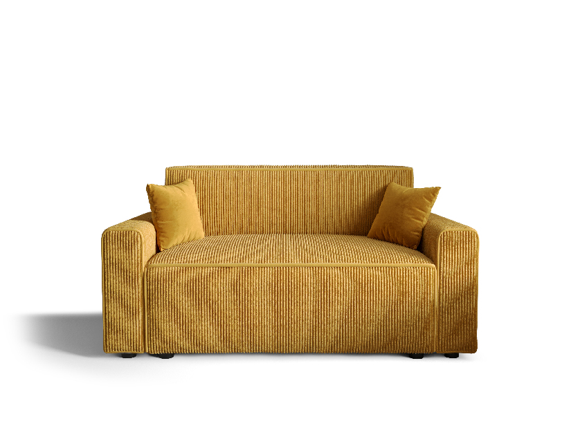 Kétszemélyes kanapé Mirage Bis (sárga)