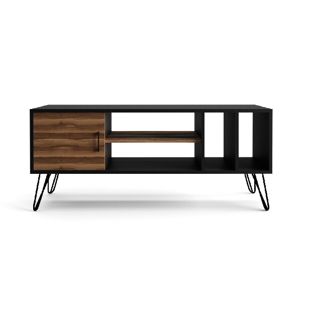 TV asztal/szekrény Tivoli (fekete + barna)