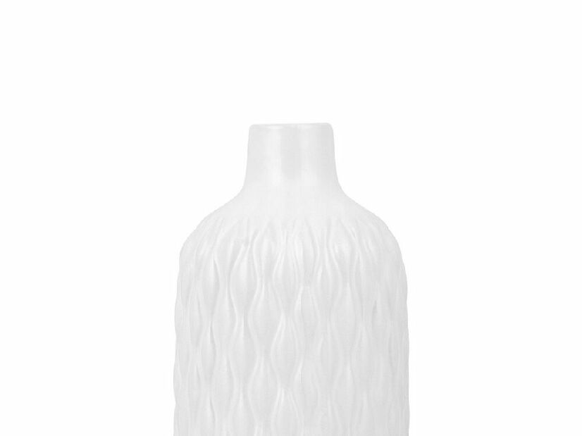 Váza ELON 31 cm (üveglaminált) (fehér)