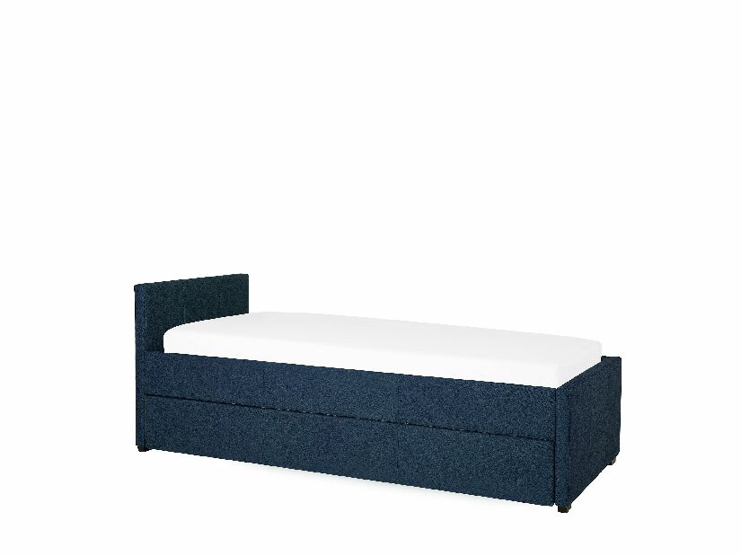Szétnyitható ágy 80 cm MERMAID (ágyráccsal) (kék) *bazár