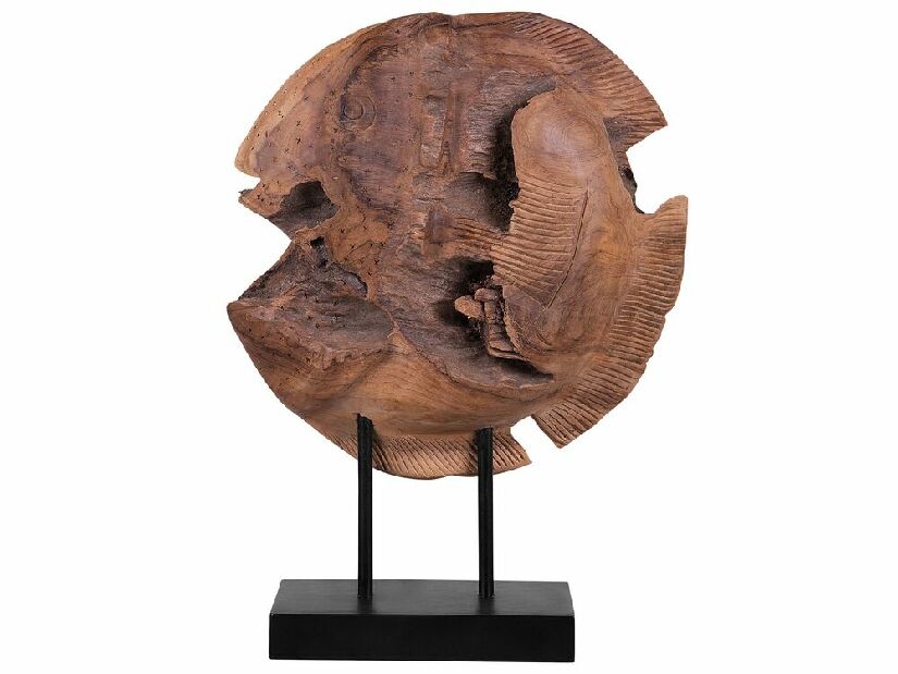 Dekorációs figura PISH 41 cm (fa) (világos fa)