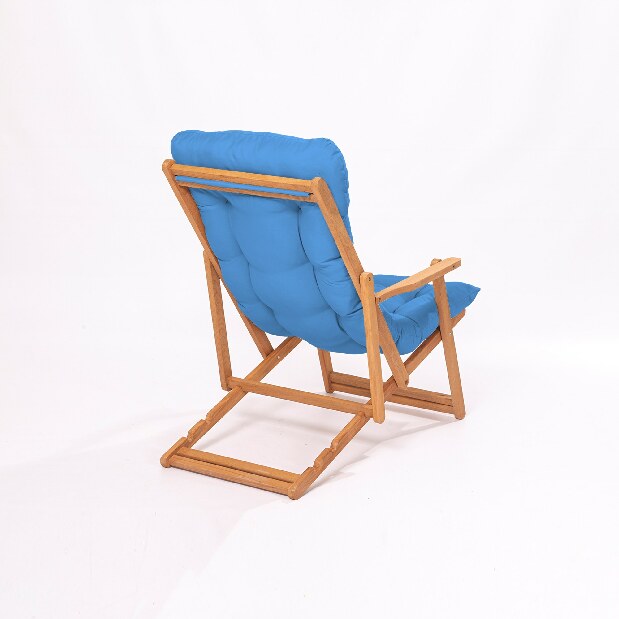 Kerti asztal és szék készlet (3 db.) Minnie (kék + természetes)