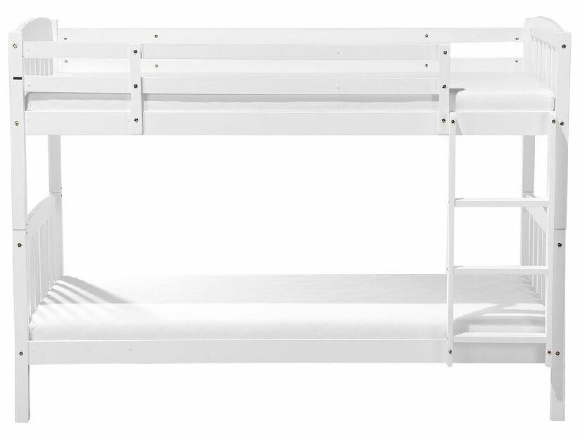 Emeletes ágy 90 cm REWIND (ágyráccsal) (fehér)